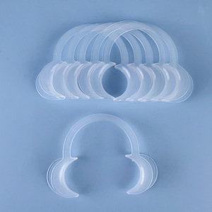 Écarteurs buccaux et rétracteurs de joues jetables en PVC AJ, formes C, petites/moyennes/grandes, pour blanchiment dentaire adulte et enfant - Product Image 3