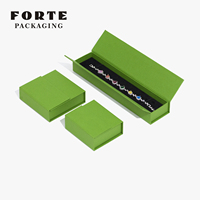 Boîte à bijoux à double porte magnétique avec couvercle rabattable, couleur personnalisée, design tendance, vente en gros pour emballage cadeau