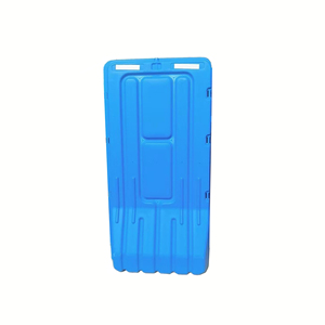 Bán Hàng Trực Tiếp 2 Mét Hàng Rào Di Động Kiểm Soát Đám Đông Nước Đầy Hàng Rào Xây Dựng Hàng Rào Xây Dựng Hàng Rào - Product Image 1