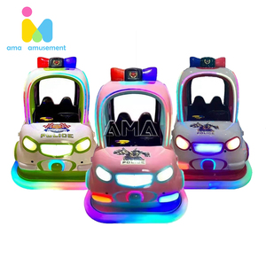 AMA centro comercial exterior/interior eléctrico niños fibra de vidrio policía parachoques coches entretenimiento paseo para niños - Product Image 5