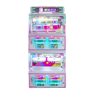 เครื่องจับตุ๊กตาหยอดเหรียญแบบหยอดเหรียญ เครื่องเกมหยอดเหรียญเชิงพาณิชย์ ของขวัญแฟชั่น เครื่องขายสินค้าแบบหนีบ - Product Image 2