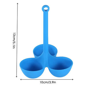 Porte-<span class=keywords><strong>œuf</strong></span>s en silicone 100% de qualité alimentaire, support d'<span class=keywords><strong>œuf</strong></span>s bouillants, tasses à bouillir - Product Image 3