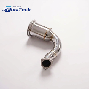 Tuyau d'échappement en acier inoxydable 304 de haute qualité pour Porsche Cayenne E3 9YA 3.0T V6, haut débit, montage direct, Euro 5, 200 cellules - Product Image 5