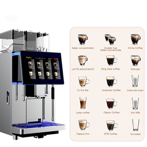 Big <b>Touch</b> <b>Screen</b> 19bar Fully Automatic <b>Coffee</b> <b>Machine</b> with <b>Coffee</b> Powder Function Smart <b>Coffee</b> <b>Machine</b>,20 Bar,IOT - Product Image 1