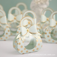 Tragbare Party- und Hochzeits-Geschenkboxen aus Recyclingpapier, Süßigkeiten-Geschenktüten für Babypartys, Geburtstagsdekorationen, Pralinen