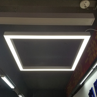 Suspension linéaire suspendue rectangulaire à LED 0-10v dimmable/Triac dimmable/DALI dimmable