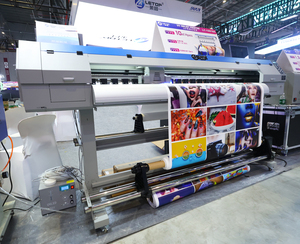 Letop nhà máy cuộn để cuộn UV máy in phun kỹ thuật số plotter in khổ lớn xp600 Vinyl Máy biểu ngữ máy in - Product Image 3