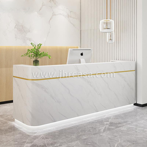 Mostrador <span class=keywords><strong>de</strong></span> Recepción <span class=keywords><strong>de</strong></span> Diseño Personalizado, Mostrador Frontal Moderno para Oficina con Luz LED, Muebles Comerciales, Estación <span class=keywords><strong>de</strong></span> <span class=keywords><strong>Trabajo</strong></span> para <span class=keywords><strong>Recepcionista</strong></span> - Product Image 2