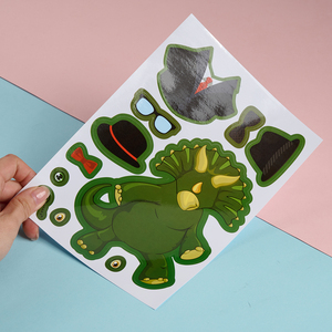 Tùy chỉnh in ấn <span class=keywords><strong>Anime</strong></span> Sticker tấm cá nhân riêng không thấm nước dính Vinyl Nhãn Logo phim hoạt hình nụ hôn cắt rõ ràng Sticker - Product Image 4