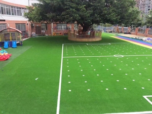 <span class=keywords><strong>Gazon</strong></span> artificiel de <span class=keywords><strong>remplissage</strong></span> de gros pour la salle de sport, <span class=keywords><strong>gazon</strong></span> de football de 50mm pour terrain de football, <span class=keywords><strong>gazon</strong></span> <span class=keywords><strong>synthétique</strong></span> clair et vert foncé pour le football - Product Image 6