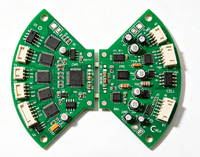 Nouvelle carte de circuit imprimé (PCB) et assemblage de circuits imprimés (PCBA) pour l'alimentation énergétique, carte de circuit multicouche personnalisée, plaqué or par immersion pour le matériel de contrôle énergétique