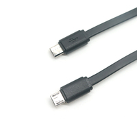 Cable de Extensión Micro USB a Micro USB Macho de Cobre Puro de Alta Transferencia Personalizado Profesional para Teléfono, Computadora y Cámara