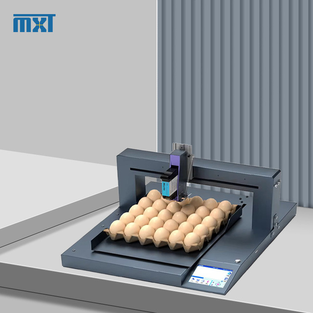 New Single Head Automatic Egg Label Printer with XP600 Print Head for Duck and Pigeon Eggs