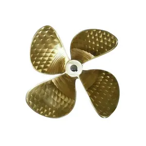 Chất Lượng Cao Marine Copper Propeller Boat Stern Shaft Với Ống Marine Cánh Quạt Bằng Đồng Khác 4 Lưỡi