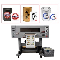 Imprimante UV DTF 3D professionnelle, imprimante UV DTF intelligente, imprimante UV DTF A3 avancée pour centre d'impression