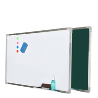 Tableau blanc magnétique double face avec cadre en aluminium, vente en gros d'usine OEM ODM, tableaux blancs pour enfants et pour la maison
