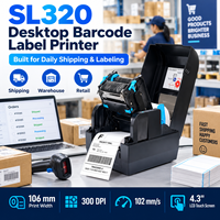 Printer Label Barcode Termal Berkinerja Tinggi untuk Pasar Grosir Supermarket Komersial