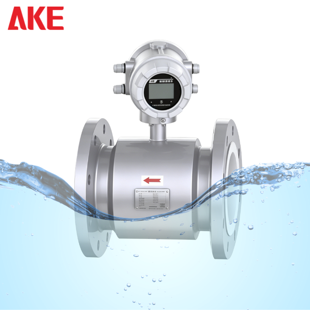CE Certified Stainless Steel Electromagnetic Flow Meter Digital Magnetic Flowmeter DN150 Wastewater Sewage Liquid Flange