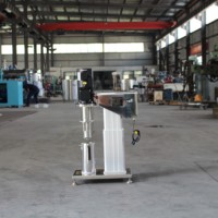 Panier élévateur électrique en acier inoxydable SUS316L 220V avec moteur à fréquence variable pour broyeur à billes/sable, pour peinture et produits alimentaires