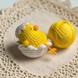 Kit per Uncinetto Piccione, Giocattolo di Peluche Fatto <span class=keywords><strong>a</strong></span> Mano per Principianti con Sciarpa, per Bambini e Decorazioni per la Casa, Simpatico Kit Fai-da-Te per Uncinetto Piccione - Product Image 5