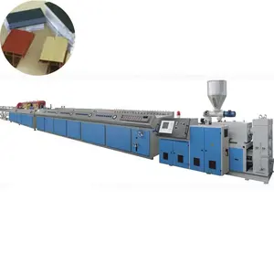 Автоматизация производства ПВХ профиля пластиковые стальные двери окна оборудование для обработки ПВХ производственная линия машина экструдер линия