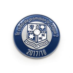 Moneda Conmemorativa del Departamento del País con Diseño de Águila, de Metal 2D, Aleación de Zinc, Esmalte Suave y Niquelado - Product Image 5
