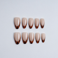 Ongles en gel souple de qualité supérieure, durables, aspect naturel, 30 pièces, 15 tailles, personnalisables, luxueux, réutilisables, écologiques, pour usage quotidien