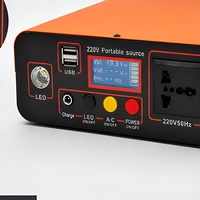 Station d'alimentation portable 300W, générateur solaire, batterie de secours LiFePO4 pour le camping, les situations d'urgence et l'utilisation en extérieur