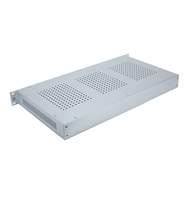 1U 2U 3U 4U 19 inç Raf Tipi IP54 ROHS Alüminyum 360mm NAS PC Amplifikatör Ağ Elektronik Kabin Muhafazası Kasası Şasi