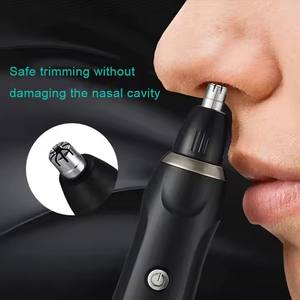 Nuevo juego de aseo eléctrico multifuncional Universal, USB, incluye depiladora, recortadora de <span class=keywords><strong>pelo</strong></span> de nariz, <span class=keywords><strong>moldeador</strong></span> de cejas, <span class=keywords><strong>pelo</strong></span> de acero inoxidable - Product Image 3