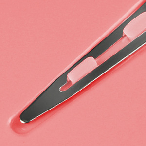 Pinza para el Cabello en Forma de Corazón, Color Rosa, 10 cm, Plástico, Accesorio para el Cabello de Uso Diario - Product Image 2
