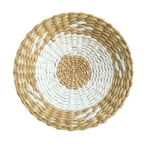 Decorações de parede de palha marrocos, decorações de parede de fundo étnico - Product Image 3