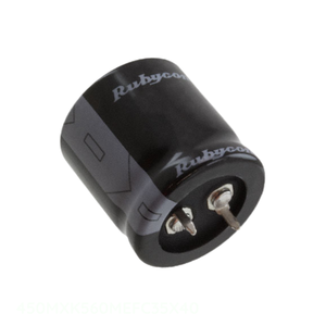 ตัวเก็บประจุแบบมีช่องใส่560 uF ฝาปิดสารส้ม560 uF 20% 450V แบบ450MXK560MEFC35X40 - Product Image 1