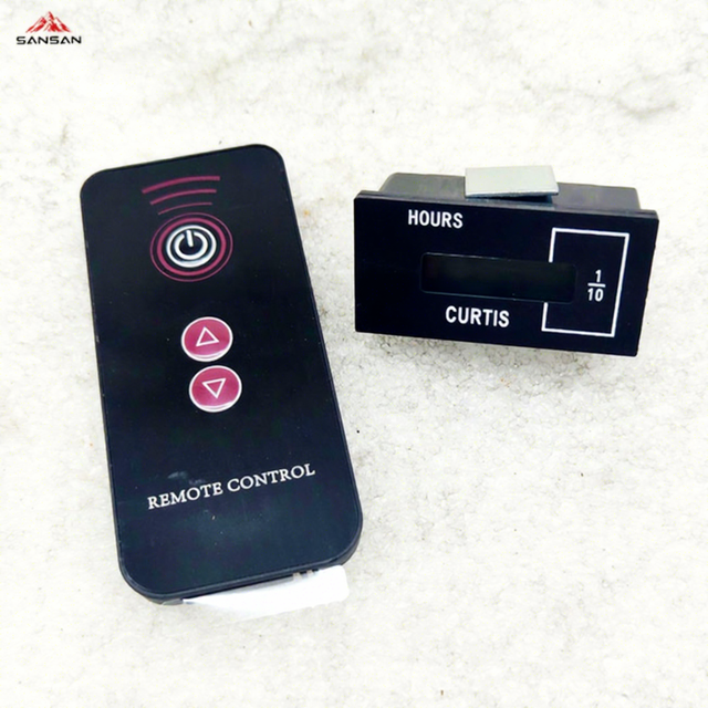 Construction Machinery Parts High Quality Universal Remote Control Timer New Condition Mechanical Hour Meter