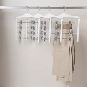 metal clothes hangers with clips,portable bulk