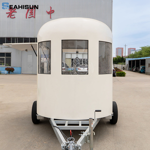 Thu nhỏ ngựa hộp carriag Trailer di động Thanh 4 NGỰA cổ ngỗng thực phẩm xe tải ngựa Trailer EU Stander - Product Image 4