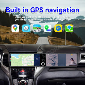 Autoradio MOOKAKA double écran 12,3 pouces pour Ssang Yong <span class=keywords><strong>Tivoli</strong></span> Noir mat 2015-2019 CarPlay sans fil Écran tactile Lecteur vidéo 4G Android - Product Image 4