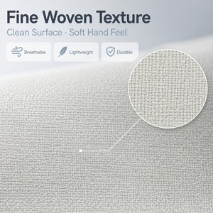 Tissu léger en dobby 90 % polyester 10 % élasthanne avec P/D, largeur 57 pouces, 115 g/m², textile tissé respirant - Product Image 3