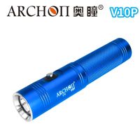 Lampe de plongée Archon V10P 2000 lumens, torche de plongée sous-marine 100m, lumière de remplissage, batterie rechargeable USB 21700 Li-ion