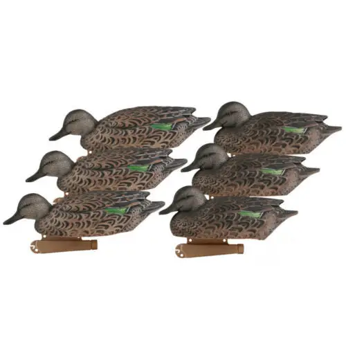 Leurres de canard de début de saison de canard à ailes vertes de qualité professionnelle