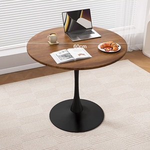 Hot Sale Special-Shaped <strong>Tulip</strong> Balcony <strong>Table</strong> for Leisure for Milk Tea &amp; Coffee Convenient Negotiation <strong>Table</strong> Chair Combination - Product Image 3