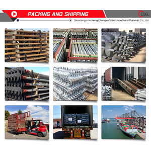Pilas galvanizadas en tierra <span class=keywords><strong>de</strong></span> alta calidad, poste <span class=keywords><strong>de</strong></span> tornillo, ancla <span class=keywords><strong>de</strong></span> hélice <span class=keywords><strong>de</strong></span> punta <span class=keywords><strong>de</strong></span> tierra para Sistema Solar - Product Image 6