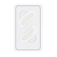 Boîte d'emballage pour masque oculaire d'esthétique médicale, étui de protection en PET transparent, plateau de rangement cosmétique, boîte de rangement pour outils