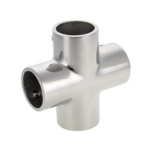 Accessoires de quincaillerie en acier inoxydable marin 316, nouveau connecteur à quatre voies 72*72mm 25mm pour yachts, bateaux de pêche, bateaux rapides - Product Image 1