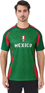 Camiseta Deportiva Teamcheap para Fanáticos del Fútbol - Camiseta <span class=keywords><strong>de</strong></span> Brasil, Argentina, México y Estados Unidos, Camiseta <span class=keywords><strong>de</strong></span> Fútbol para Hombre, Ropa Deportiva para Entrenamiento - Product Image 2