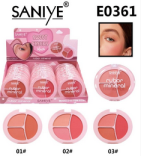 Crème blush Saniye E0361, fini mat, haute pigmentation, teint clair, maquillage pour le visage, taille standard - Product Image 1