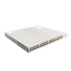 WS-C3750X-48P-E 3750X Series 48 10/100/1000 <b>Ethernet</b> POE + Ports Core Gigabit Enterprise <b>Switch</b> 176Gbps Capacity Stackable - Product Image 3