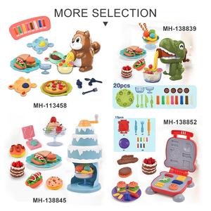 Hot Sale DIY <strong>Ice</strong> <strong>Cream</strong> &amp; Noodle Machine <strong>Play</strong> <strong>Dough</strong> Toy Colorful Clay Education Toys for Kids - Product Image 6