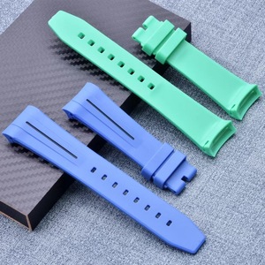 Correa de Reloj de Goma de 22 mm para Relojes <span class=keywords><strong>Omega</strong></span> <span class=keywords><strong>Swatch</strong></span> para Hombre - Product Image 2
