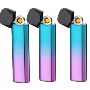 ولاعة كهربائية محمولة قابلة لإعادة الشحن عبر <span class=keywords><strong>USB</strong></span> سريعة بشعار مخصص، أدوات تدخين مقاومة للرياح، إنتاج المصنع الأصلي <span class=keywords><strong>2026</strong></span> - Product Image 4